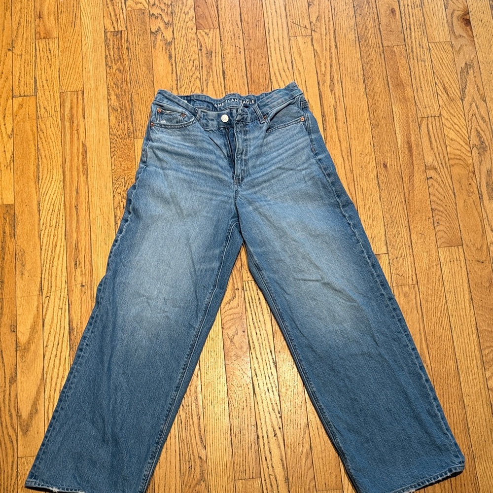 American Eagle Outfitters Light Blue Flare Jeans